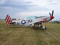 N51MX @ KOSH - North American P-51D - by Mark Pasqualino