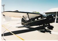 N17740 @ SZP - 1935 Waco YOC CUSTOM, Jacobs R755A 300 Hp upgrade, aerodynamically balanced rudder, small lower wings, curved windscreen quarter panels - by Doug Robertson