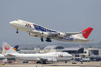 JA8920 @ LAX - Japan Airlines JA8920 Samurai Blue 2006 (FLT JAL69) departing RWY 25R enroute to Kansai Int'l (RJBB), Japan. - by Dean Heald