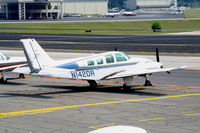 N142DR @ PDK - Tied down @ Epps with other aircraft - by Michael Martin