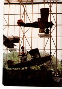 N2895 - 1927 Pitcairn PA-5 MAILWING as NC2895, Wright Whirlwind J-5-C 200 Hp, the prototype PA-5 SerNo 1, once owned by Eddie Rickenbacker, at National Air & Space Museum - by Doug Robertson