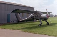 G-WILG @ EGBK - PZL-104 Wilga, based at Northampton - by Simon Palmer