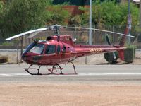 N53SH @ VGT - Sundance Helicopters / Aerospatiale AS350B1 ECUREUIL / Too hot to fly!