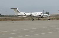 N992MA @ MER - So-so shot of Madison Aviation 1999 Raytheon B300 King Air taxying @ Castle AFB, CA - by Steve Nation