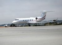 N810TM @ MRY - 2002 Gulfstream G-IV taxying in @ Monterey, CA - by Steve Nation