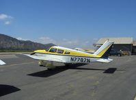 N7787N @ SZP - 1969 Piper PA-28-180D CHEROKEE, Lycoming O&VO-360 180 Hp - by Doug Robertson