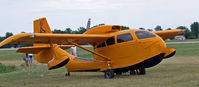 N6286K @ OSH - SeaBee parked in the north 40 (for sale) - by Jim Uber