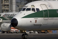 I-DAWC @ MXP - Alitalia MD80 close up - by Yakfreak - VAP