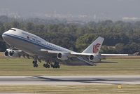 B-2472 @ VIE - Air China Boeing 747-400 taking off on runway 11 - by Yakfreak - VAP