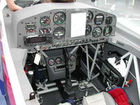 N411SB @ KLNA - the cockpit - by flygirlaly