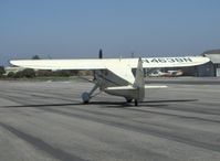 N4638N @ SZP - 1944 Howard DGA-15P, P&W R985 450 Hp 'White Bear' taxi to Runway 22 - by Doug Robertson
