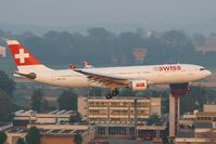 HB-IQC @ ZRH - Final RWY34.