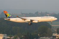 ZS-SLB @ ZRH - Final RWY34.