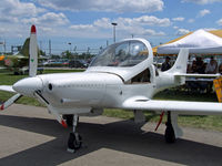 N320VD @ IAG - Vince's pristine Lancair on display at a Museum benefit at the Airport - by Jim Uber