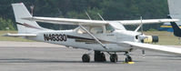 N46330 @ DAN - 1968 Cessna 172K in Danville Va. - by Richard T Davis