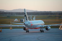 VH-VQS @ MEL - Parked in Melbourne - by Micha Lueck