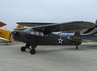 N35786 @ CMA - 1941 Piper J-5A CUB CRUISER as L-4F GRASSHOPPER, Continental A&C75 75 Hp, impressed from civil source - by Doug Robertson