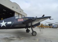 N1078Z @ CMA - 1963 S&S Special Grumman F6F-5 Hellcat 'Minsi III', P&W R2800-10W Double Wasp 18 cylinder 2,200 Hp, impressive kill record - by Doug Robertson