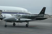C-GIIW @ YYC - Good comparison of corp. planes. - by Bill Knight