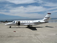 N394QS @ WVI - NetJets 1996 Cessna 560 @ Watsonville Municipal Airport, CA - by Steve Nation
