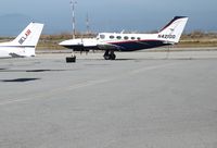 N421DD @ SQL - Fidair Corp 1977 Cessna 421C @ San Carlos Municipal Airport, CA - by Steve Nation