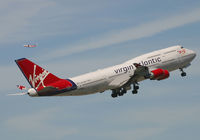 G-VROY @ EGCC - Virgin 747 + My T 330 - by Kevin Murphy