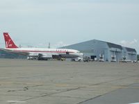 N707JT @ KBGR - Boeing 707-138B