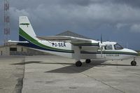 PJ-SEA @ CUR - Divi Divi Air BN2 Islander - by Yakfreak - VAP