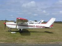 G-ROUP @ EGTP - Cessna F172M sitting in the Cornish sunshine - by Simon Palmer