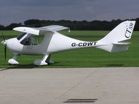 G-CDWT @ EGBK - Flight Design CT SW under a threatening sky at Sywell - by Simon Palmer