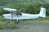 N9305B - parked at Whittier,AK airstrip