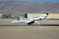 N777DY @ VGT - Oregon Flight Services, LLC N777DY (2003 Cessna Citation 525A) taxiing at North Las Vegas Airport. - by Dean Heald