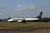 EI-DHP @ BOH - 737-800 RYANAIR - by barry quince