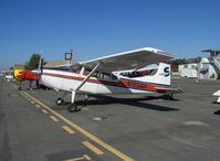 N185AW @ SZP - Cessna A185F SKYWAGON, Tri-blade prop - by Doug Robertson