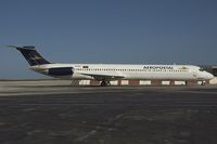 YV133T @ CUR - Aeropostal MD80 - by Yakfreak - VAP