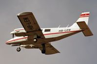 HB-LEM @ BSL - landing on runway 16 - by eap_spotter