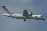 9Y-WIP @ POS - Tobago Express Dash 8-300 - by Yakfreak - VAP