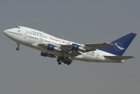 YK-AHA @ SHJ - Syrian Air Boeing 747SP - by Yakfreak - VAP