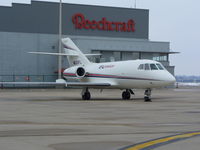 N531FL @ KRFD - Falcon 20-C5 - by Mark Pasqualino