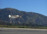 N6504N @ SZP - 1949 Bellanca 14-13-3 CRUISAIR SENIOR, Franklin 6A4-150-B3 150 Hp, takeoff climbout from Runway 22 - by Doug Robertson