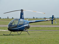 G-FEBY @ EGBP - Robinson R22 Beta