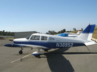N38952 @ L18 - 1977 Piper PA-28-161 @ Fallbrook Community Airpark Airport (!), CA - by Steve Nation