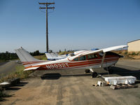 N9932T @ L18 - 1960 Cessna 182D @ Fallbrook Community Airpark Airport, CA - by Steve Nation