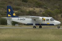 F-OHQX @ SBH - St.Barth Commuter BN2 Islander - by Yakfreak - VAP