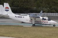 PJ-WEB @ SBH - Windward Express BN2 Islander - by Yakfreak - VAP