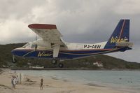 PJ-AIW @ SBH - Winair BN2 Islander - by Yakfreak - VAP