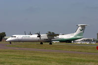 LN-WDB @ BOH - WIDROE DHC 8 - by barry quince