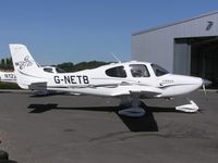 G-NETB @ EGBT - Cirrus SR22 based at Turweston - by Simon Palmer