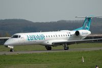 LX-LGW @ SCN - Embraer ERJ-145LU - by Volker Hilpert