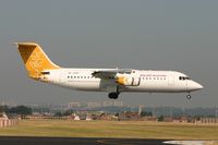 SE-DSP @ BRU - descending to rwy 02 - by Daniel Vanderauwera